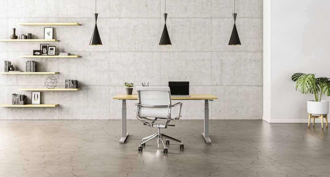 modern office workspace