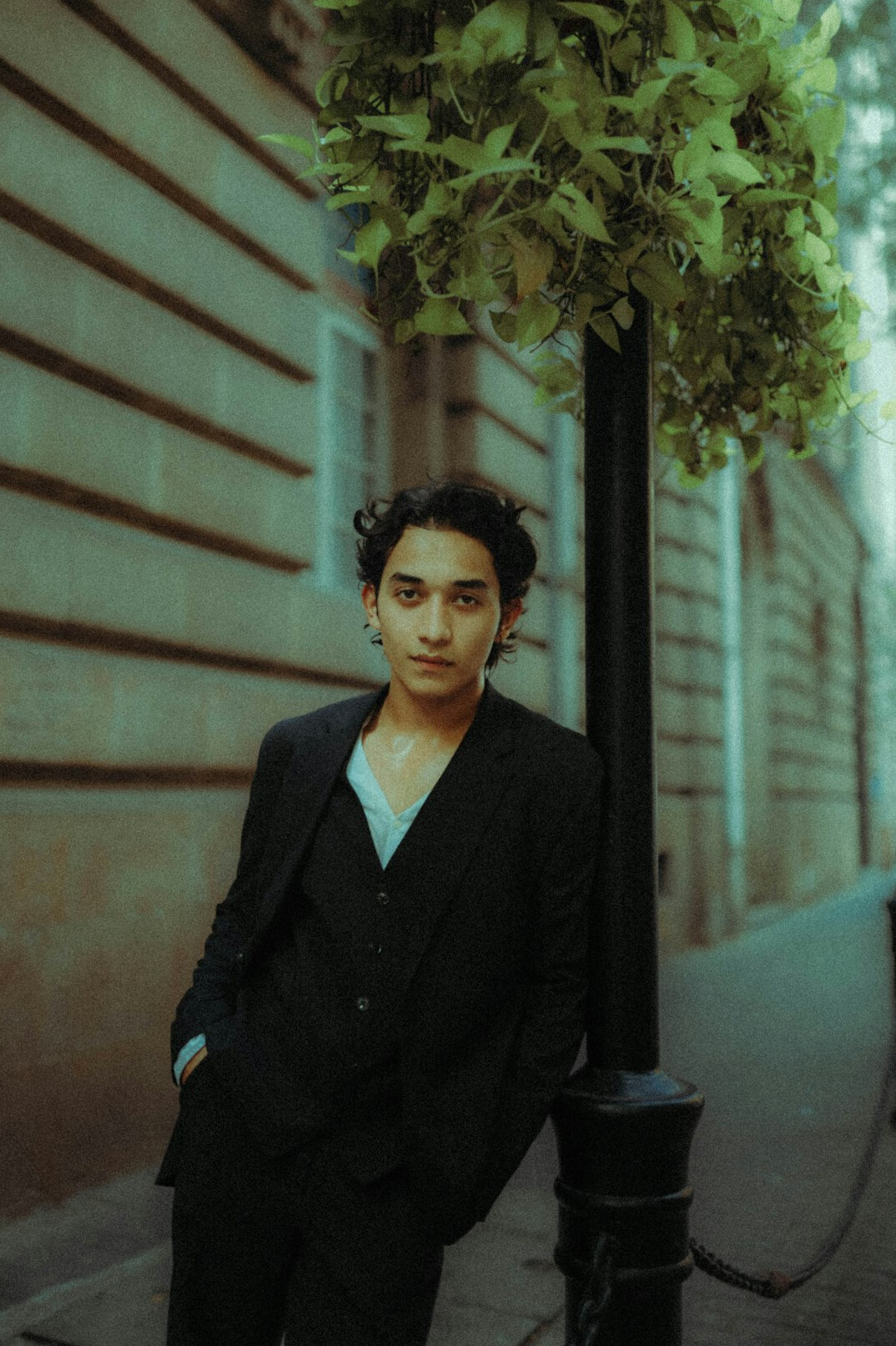 Portrait of a man in a dark suit